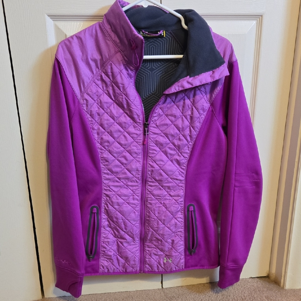 Under Armour Gray and Pink Jacket